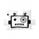 Kids cushion Robot mask - white