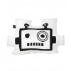 Robot cushion mask - white