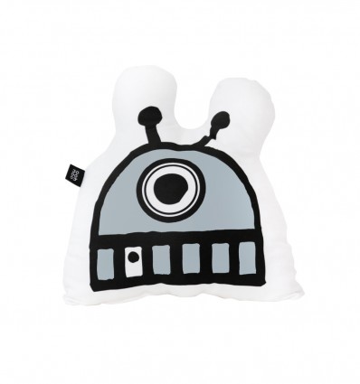 Robot cushion mask - grey