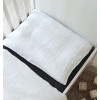 Pure white toddler pillowcase