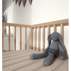 Powder Confetti Toddler Fitted Sheet 2