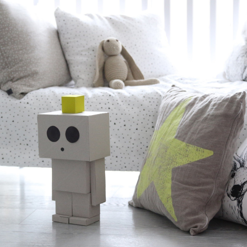 cardboard robots