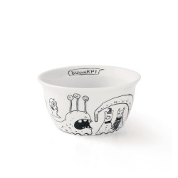 Kids Porcelain Bowl - Monsters