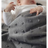 Popcorn Baby Blanket - Grey
