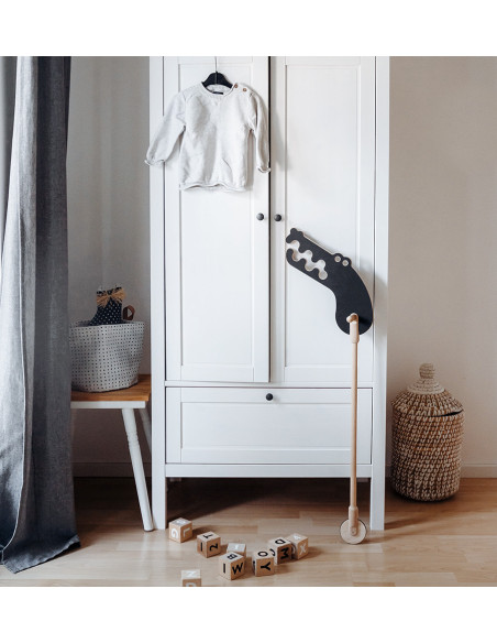 Crocodile toy on a stick