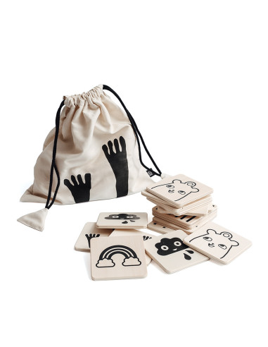 Wooden Memory game for kids