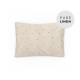 Hazel Oat linen Toddler Pillowcase