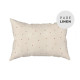 Hazel oat linen pillowcase