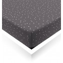 White Confetti Baby Fitted Sheet
