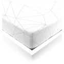 Geometric web fitted sheet
