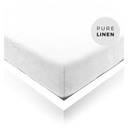 Pure White Toddler Fitted Sheet