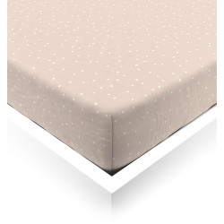 Powder Confetti Fitted Sheet