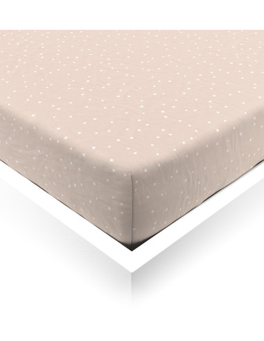 Powder Confetti Fitted Sheet