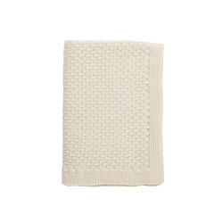 Bubbles Baby Blanket - Cream