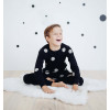 Cotton kids Pyjamas – Black with dots