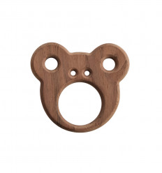 Wooden teether – Care bear