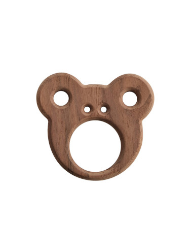 WOODEN TEETHER – CARE BEAR