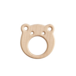 Wooden teether – Frisky frog