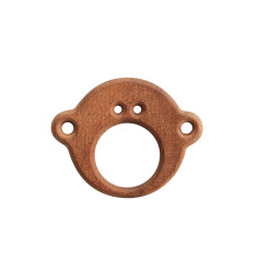 WOODEN TEETHER – FRISKY FROG