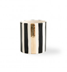 Handmade Ceramic Mug Gold Zebra