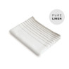 Linen table runner - White Mocha