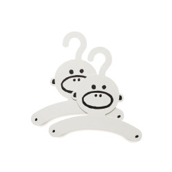 Cardboard kids hanger - monkey