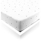 Sprinkles cotton toddler fitted sheet