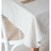 Linen Tablecloth - White Sand