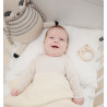 Pure white baby pillowcase