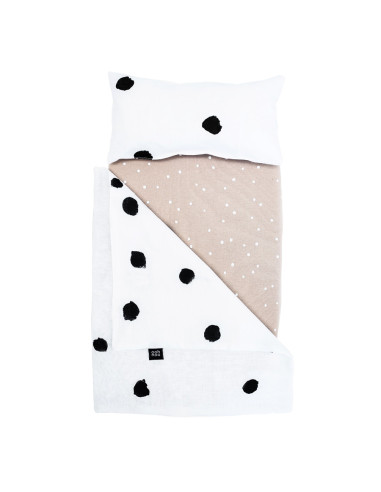 Toy pram doll bedding set