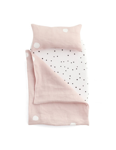 Toy pram doll bedding set