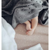 Popcorn Baby Blanket - Grey