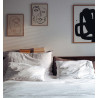 Geometric web pillowcase