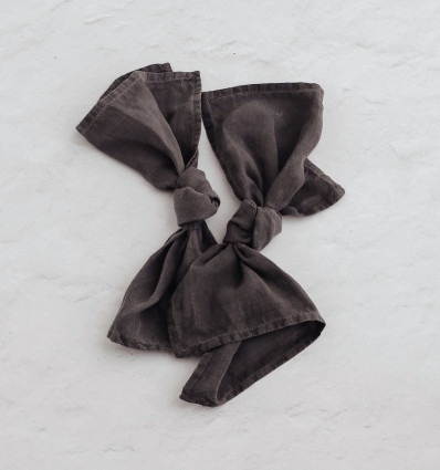 Linen napkins - Countess Grey
