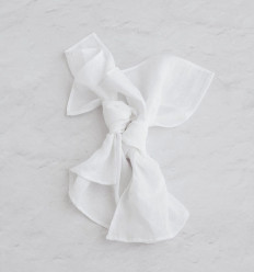 Premium Linen napkins - Pure white
