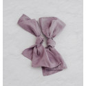 Sustainable Linen napkins - Royal Rose