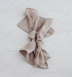 Linen napkins - White Sand
