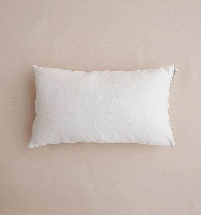 PURE BASIC Linen Cushion Cover - white - long