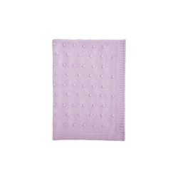 Popcorn Baby Blanket – Lilac