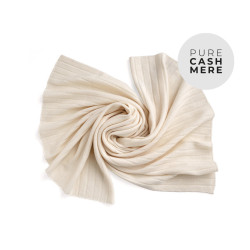 CASHMERE baby blanket - CREAM