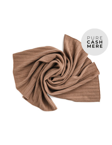 CASHMERE baby blanket - HAZELNUT