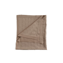 Popcorn Baby Blanket - Mocha