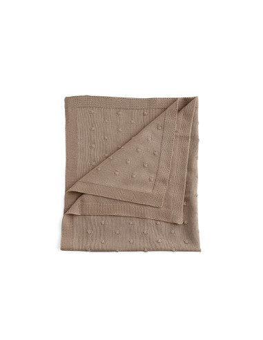 Popcorn Baby Blanket - Mocha