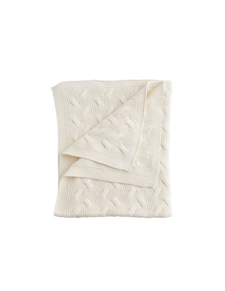 Ocean Baby Blanket - Cream
