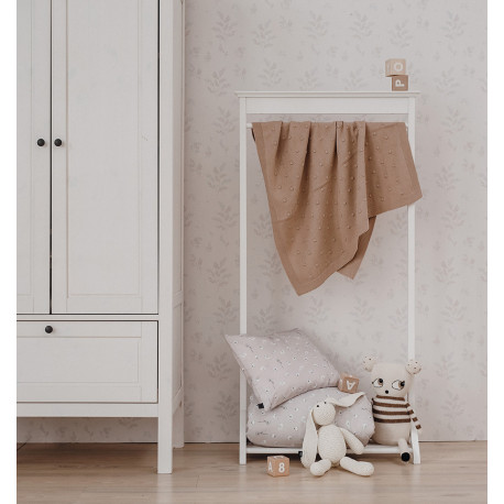 Misty Poppy Field toddler duvet cover