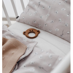 Misty Poppy Field baby pillowcase 2
