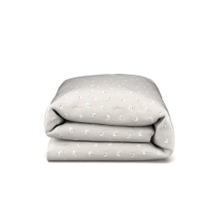Misty Poppy Field toddler duvet cover