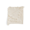 FRILL baby blanket - CREAM