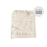 Popcorn Baby Blanket- Snow