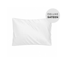 White dream toddler pillowcase